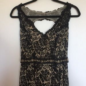 Maggie Sottero black lace gown